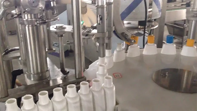 2 Head Filling and Capping Machine For Cosmetic