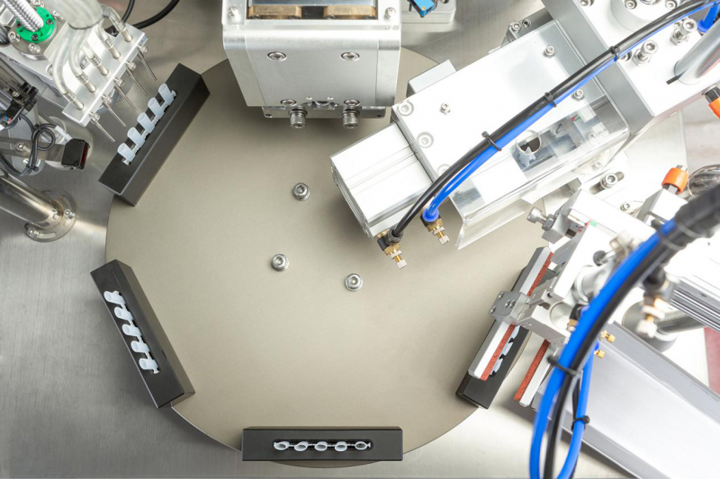 6 Turntable Working Stations