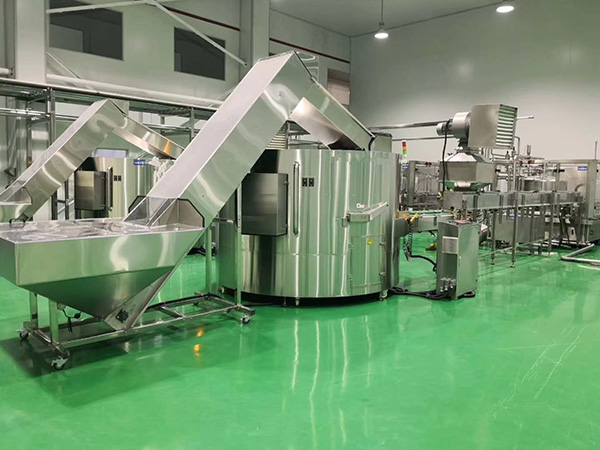 Detalhes da Máquina Desembaralhadora de Garrafas Automática