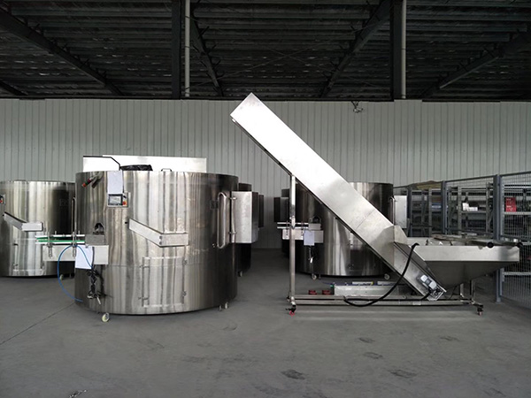 Detalhes da Máquina Desembaralhadora de Garrafas Automática