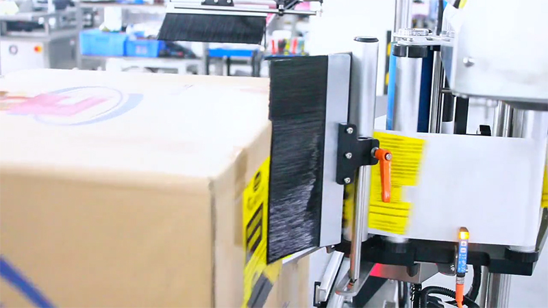Automatic Carton Top And Side Labeling Machine
