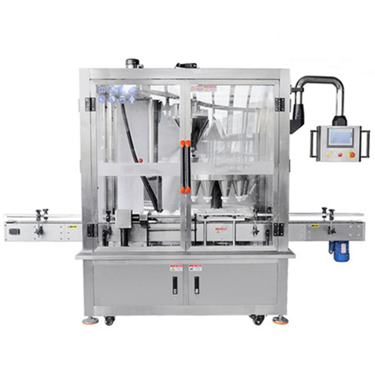 Automatic Rotary Powder Bottle Filling Machine