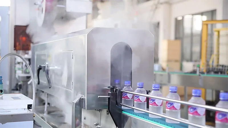 Automatic Shrink Sleeve Labeling Machine For Water Bottle