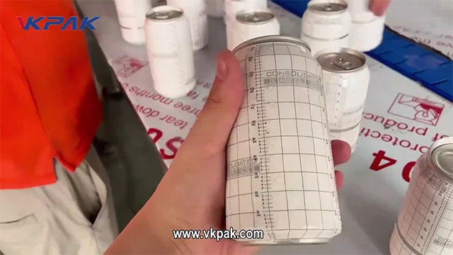 Beer Can Shrink Sleeve Labeling Machine