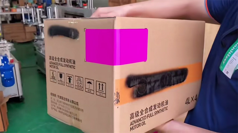 Carton & Case Corner Labeling Machine
