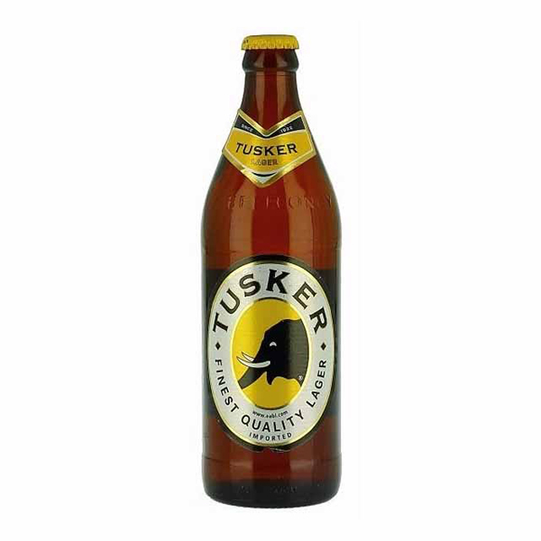 Cylindrical Beer Bottle