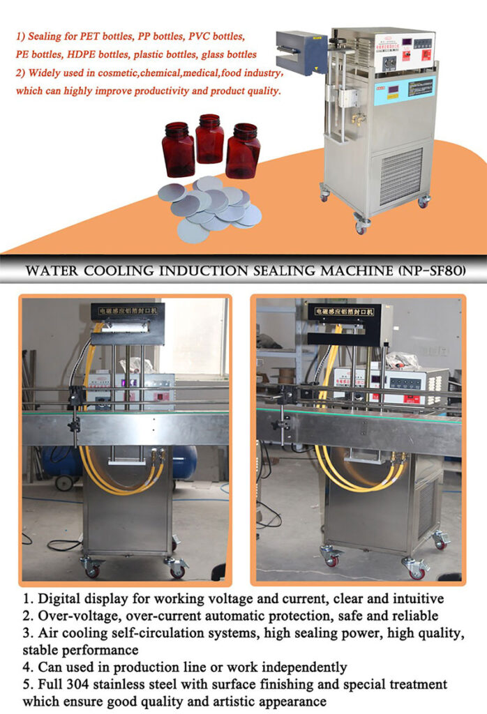Induction Aluminium Foil Sealing Machine For Bottles VKPAK