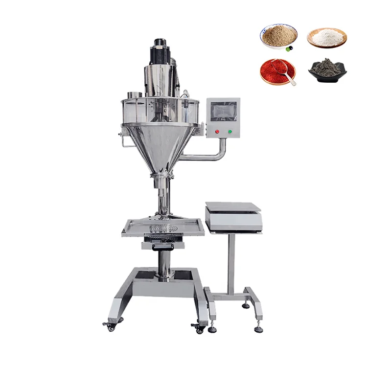 Semi Auto Auger Powder Filling Machine