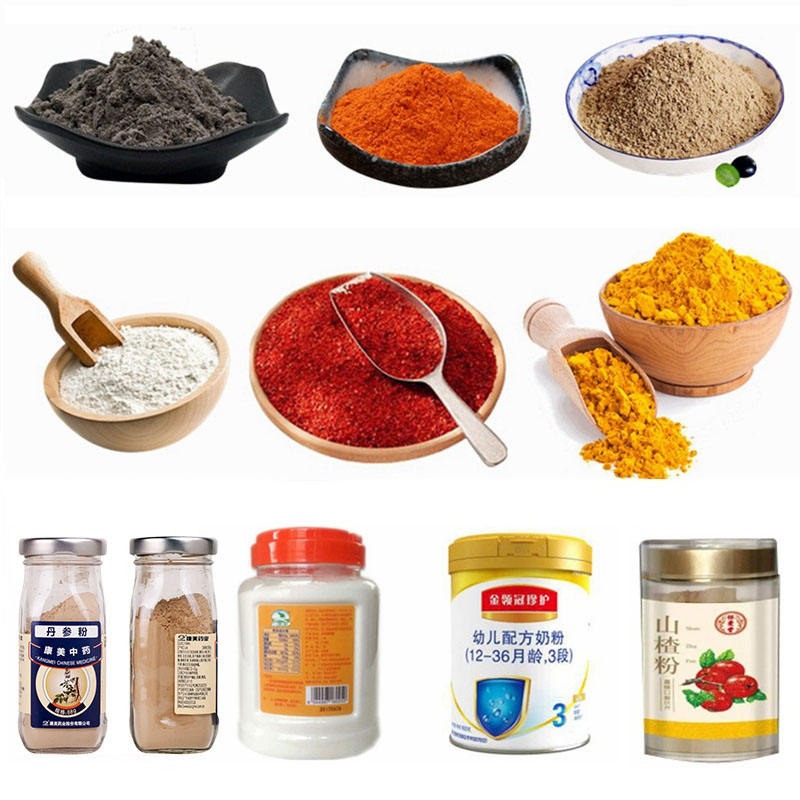 Semi Automatic Rotary Powder Filling And Capping Machine Application