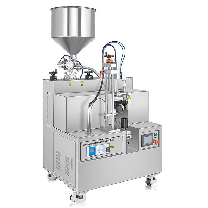 Semi-Automatic-Ultrasonic-Tube-Filler-And-Sealer-Machine