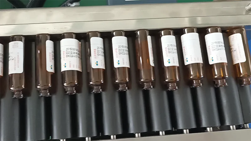 VK-HRL Automatic Horizontal Round Bottle Sticker Labeling Machine