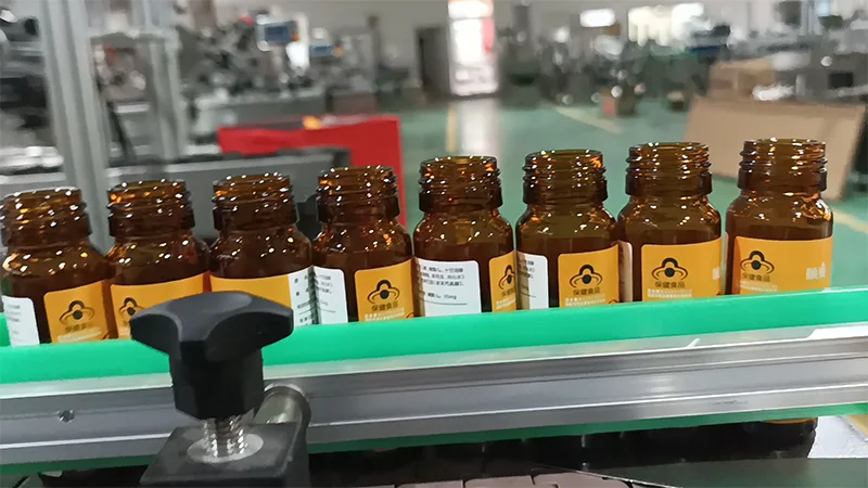 VK-SPL Automatic Star Disc Round Bottle Sticker Labeling Machine
