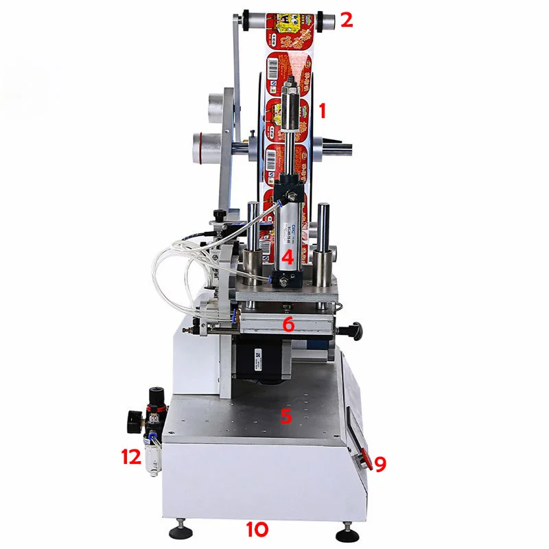 VK-T802 Semi Automatic Flat Labeling Machine Details