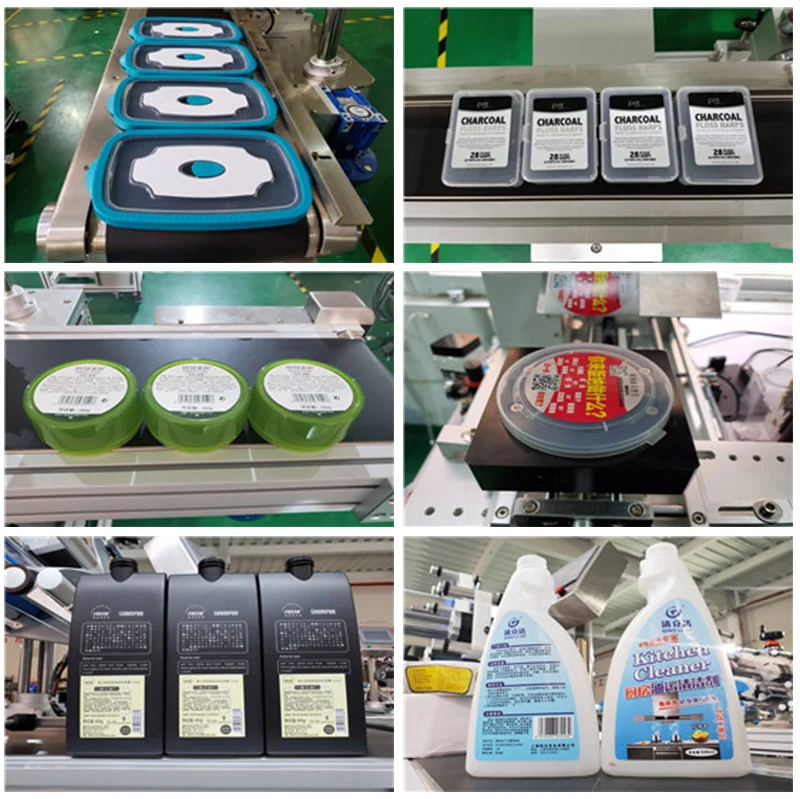 VK-T803 Semi Automatic Label Applicator Machine For Surface Labeling Application