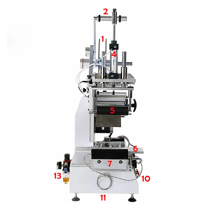 VK-T803-Semi-Automatic-Label-Applicator-Machine-For-Surface-Labeling-Details