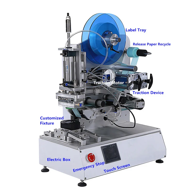 VK-T804 Semi Auto High Precision Flat Surface Label Applicator