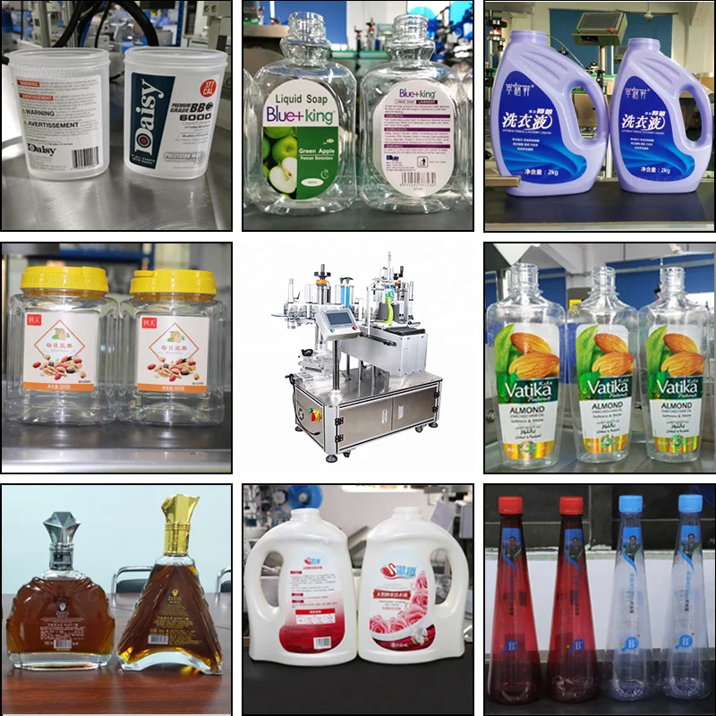 VK-T806-Semi-Automatic-Double-Side-Sticker-Labeling-Machine-Application