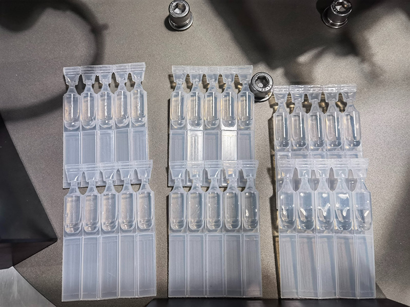 VK-TFS-005 Semi Automatic Strip Monodose Tube Filling Sealing Machine Application