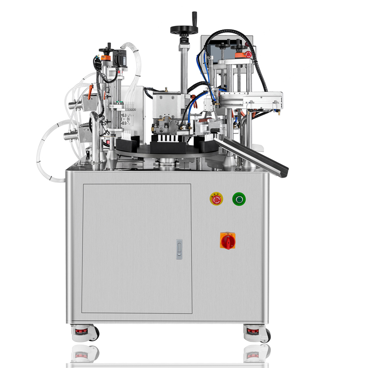 VK-TFS-005 Semi Automatic Strip Monodose Tube Filling Sealing Machine Details