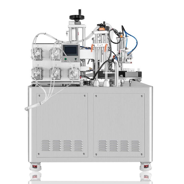 VK-TFS-005 Semi Automatic Strip Monodose Tube Filling Sealing Machine Details