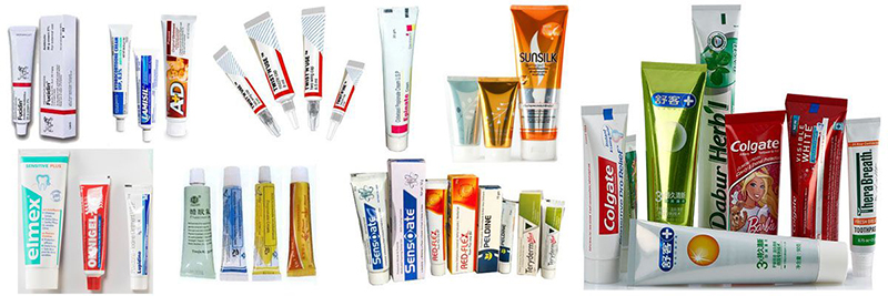 VK-TFS-006A Semi Automatic Aluminum Tube Filling And Sealing Machine Application