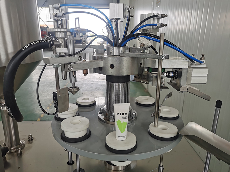 VK-TFS-006H Semi Automatic Plastic Tube Filling And Sealing Machine Details