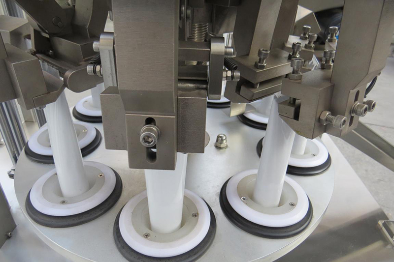 VK-TFS-009A Automatic Aluminum Tube Filling And Sealing Machine Details