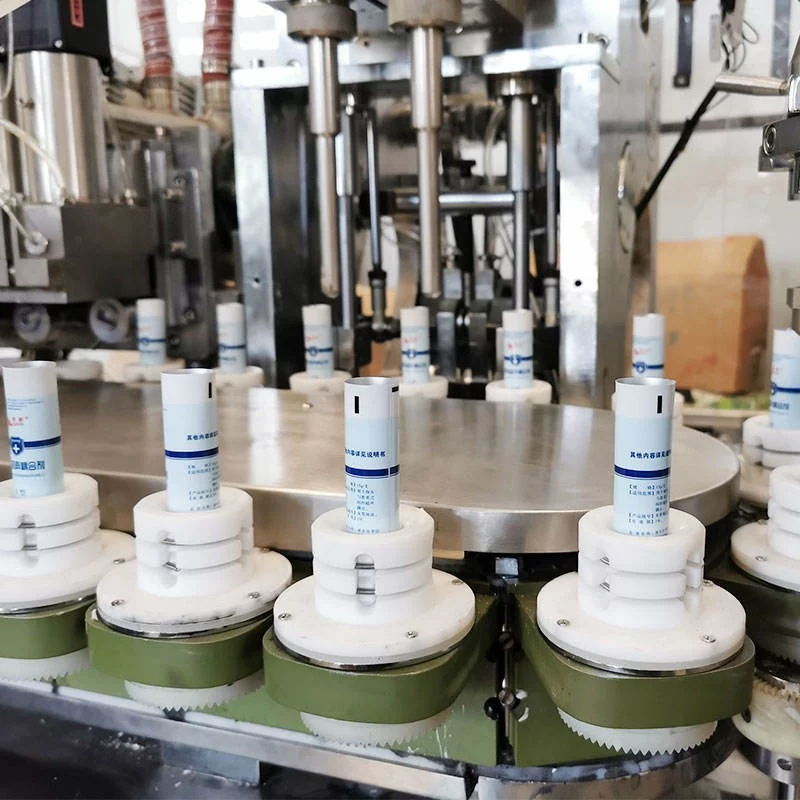 VK-TFS-100 High Speed Tube Filling And Sealing Machine Details