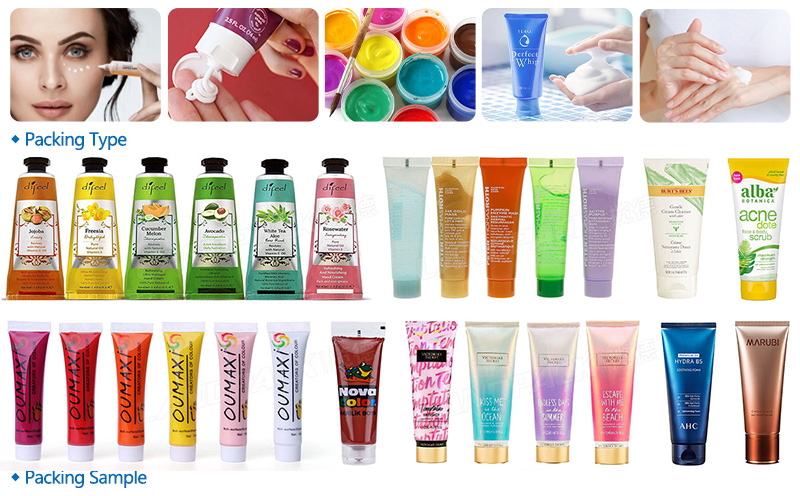 VK-UTS-007E Table Top Manual Tube Sealing Machine Application