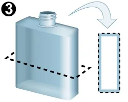 oblong bottles